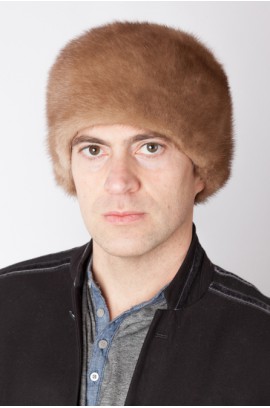 Mink fur hat